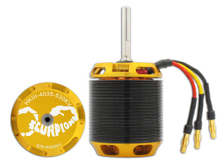 SP-HKIII-4035-530 - Scorpion HKIII-4035 530KV SP-HKIII-4035-530 SP-HKIII-4035-530 - Scorpion HKIII-4035 530KV SP-HKIII-4035-530