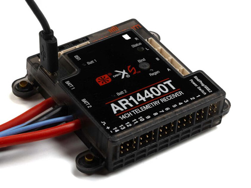 SPMAR14400T - AR14400T 14-Kanal PowerSafe Telemetrie Empfaenger Spektrum SPMAR14400T SPMAR14400T - AR14400T 14-Kanal PowerSafe Telemetrie Empfaenger Spektrum SPMAR14400T