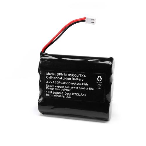 SPMB10500LITX4 - 3.7V 10500mAh 1S LiPo Transmitter Battery: iX14+ Spektrum SPMB10500LITX4 SPMB10500LITX4 - 3.7V 10500mAh 1S LiPo Transmitter Battery: iX14+ Spektrum SPMB10500LITX4
