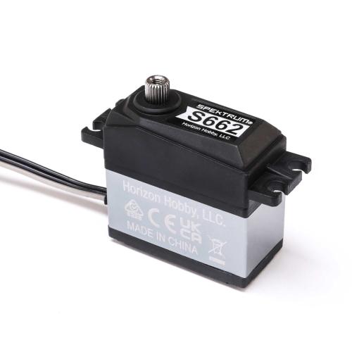 SPMS662 - S662 18kg Servo. Steel Gear 25T Spektrum SPMS662 SPMS662 - S662 18kg Servo. Steel Gear 25T Spektrum SPMS662