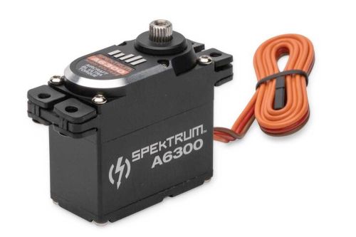 SPMSA6300 - Spektrum A6300 Standard Digital HV Ultra Torque Brushless Servo SPMSA6300 SPMSA6300 - Spektrum A6300 Standard Digital HV Ultra Torque Brushless Servo SPMSA6300