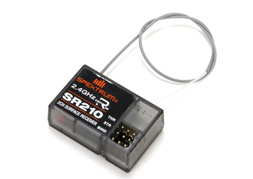 SPMSR210 - Spektrum SR210 DSMR 2-Kanal Sport Empfaenger SPMSR210 SPMSR210 - Spektrum SR210 DSMR 2-Kanal Sport Empfaenger SPMSR210