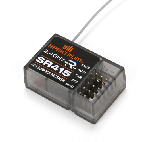 SPMSR415 - Spektrum SR415 4-Kanal DSMR Sport Empfaenger SPMSR415 SPMSR415 - Spektrum SR415 4-Kanal DSMR Sport Empfaenger SPMSR415