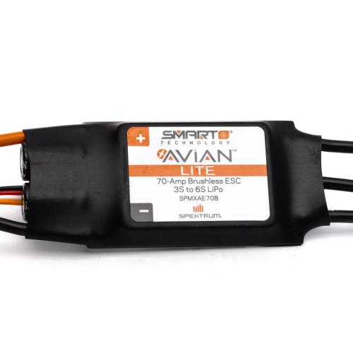 SPMXAE70B - Avian 70-Amp Smart Lite Brushless ESC. 3S-6S: IC3 Spektrum SPMXAE70B SPMXAE70B - Avian 70-Amp Smart Lite Brushless ESC. 3S-6S: IC3 Spektrum SPMXAE70B