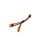SPMXCA307 - Spektrum Parallel Y-Harness: IC3 Battery with 6 Wires. 13 AWG