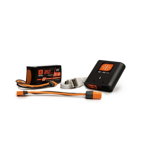 SPMXPSA100 - Smart G2 Powerstage Air Bundle: 3S 850mAh LiPo Battery _ S120 Charger Spektrum SPMXPSA100 SPMXPSA100 - Smart G2 Powerstage Air Bundle: 3S 850mAh LiPo Battery _ S120 Charger Spektrum SPMXPSA100
