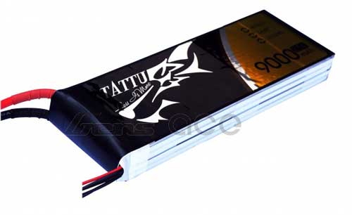 TA-25C-9000-4S1P - Tattu 9000mAh 14.8V 25C 4S1P LIPO GENS ACE TA-25C-9000-4S1P TA-25C-9000-4S1P - Tattu 9000mAh 14.8V 25C 4S1P LIPO GENS ACE TA-25C-9000-4S1P