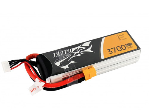 TA-45C-3700-4S1P - Tattu 3700mAh 14.8V 45C 4S1P LIPO GENS ACE TA-45C-3700-4S1P TA-45C-3700-4S1P - Tattu 3700mAh 14.8V 45C 4S1P LIPO GENS ACE TA-45C-3700-4S1P