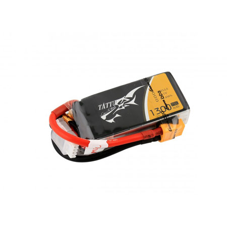 TA-75C-1300-3S1P - Tattu 1300mAh 11.1V 75C 3S1P LIPO GENS ACE TA-75C-1300-3S1P TA-75C-1300-3S1P - Tattu 1300mAh 11.1V 75C 3S1P LIPO GENS ACE TA-75C-1300-3S1P
