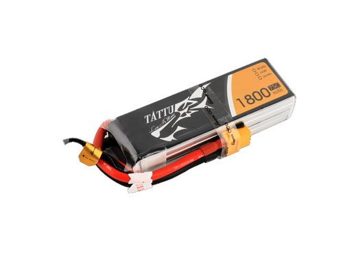 TA-75C-1800-4S1P - Tattu 1800mAh 14.8V 75C 4S1P LIPO GENS ACE TA-75C-1800-4S1P TA-75C-1800-4S1P - Tattu 1800mAh 14.8V 75C 4S1P LIPO GENS ACE TA-75C-1800-4S1P