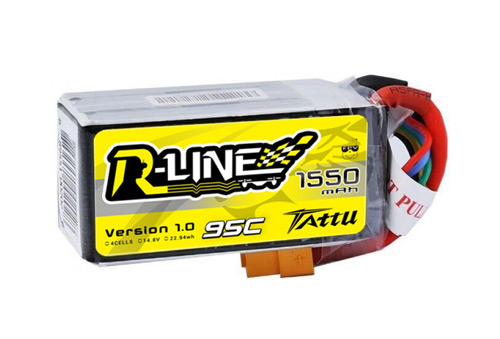 TA-RL-95C-1550-4S1P - Tattu R-Line 1550mAh 14.8V 95C 4S1P LIPO GENS ACE TA-RL-95C-1550-4S1P TA-RL-95C-1550-4S1P - Tattu R-Line 1550mAh 14.8V 95C 4S1P LIPO GENS ACE TA-RL-95C-1550-4S1P