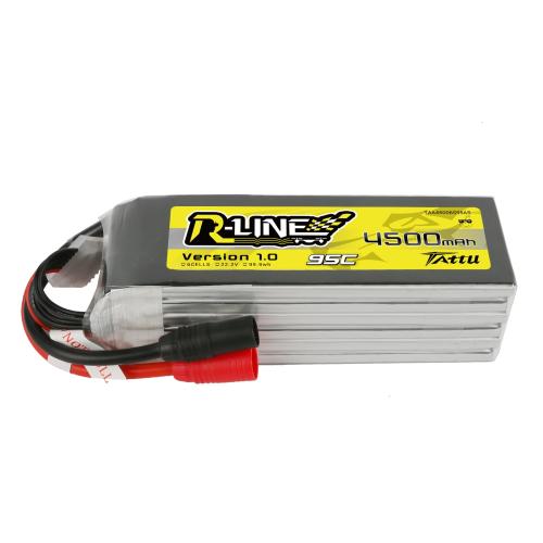 TAA45006S95AS - Tattu R-Line 22.2 V. 4500 mAh. 6S. 95C FPV-LiPo-Akku mit AS150-Stecker TAA45006S95AS TAA45006S95AS - Tattu R-Line 22.2 V. 4500 mAh. 6S. 95C FPV-LiPo-Akku mit AS150-Stecker TAA45006S95AS