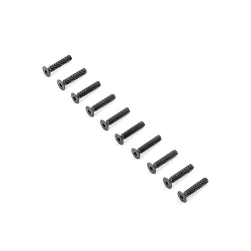TLR255014 - Flat Head Screws M4x20mm (10) TLR255014 TLR255014 - Flat Head Screws M4x20mm (10) TLR255014