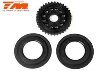 TM503155 - E4 - Kugeldifferential Riemenraeder 35Z Team Magic TM503155 TM503155 - E4 - Kugeldifferential Riemenraeder 35Z Team Magic TM503155