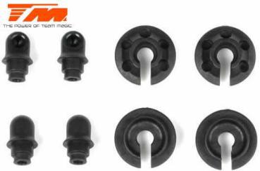 TM503180 - E4 - Stossdaempfer-Federteller und Kugelpfannen Team Magic TM503180 TM503180 - E4 - Stossdaempfer-Federteller und Kugelpfannen Team Magic TM503180