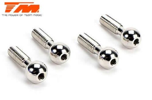 TM510134 - E5 - Pivot Ball (9mm pcs) (4 pcs) Team Magic TM510134 TM510134 - E5 - Pivot Ball (9mm pcs) (4 pcs) Team Magic TM510134
