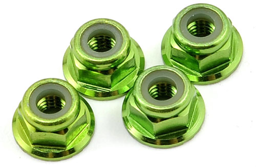 TRX1747G - Traxxas Muttern 4mm gruen mit Flansch TRX1747G TRX1747G - Traxxas Muttern 4mm gruen mit Flansch TRX1747G