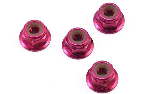 TRX1747P - Traxxas Muttern 4mm pink mit Flansch TRX1747P TRX1747P - Traxxas Muttern 4mm pink mit Flansch TRX1747P