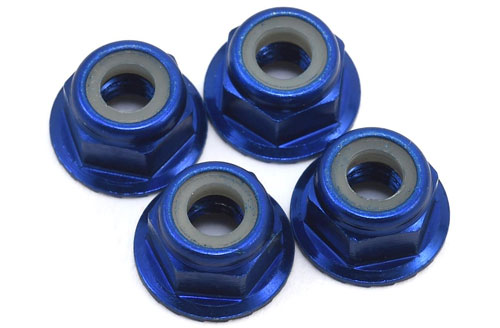 TRX1747R - Traxxas Muttern 4mm blau mit Flansch TRX1747R TRX1747R - Traxxas Muttern 4mm blau mit Flansch TRX1747R