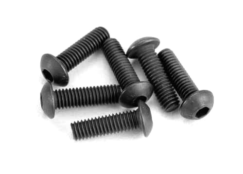 TRX2577 - Halbrundkopfschrauben (3x10mm) Innensechskant (6) Traxxas TRX2577 TRX2577 - Halbrundkopfschrauben (3x10mm) Innensechskant (6) Traxxas TRX2577