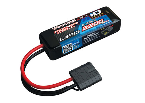 TRX2820X - Traxxas 7.4V 2S1P 2200mAh 25C iD TRX2820X