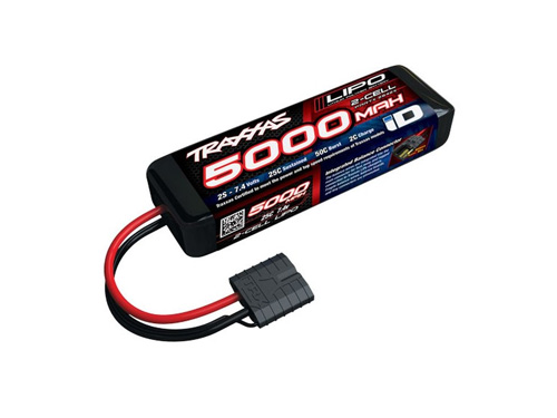 TRX2842X - Traxxas 7.4V 2S1P 5000mAh 25C mit iD-Stecker TRX2842X TRX2842X - Traxxas 7.4V 2S1P 5000mAh 25C mit iD-Stecker TRX2842X