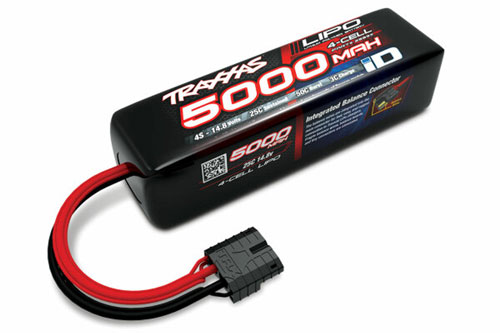 TRX2889X - Traxxas LiPo 14.8V 4S1P 5000mAh 25C iD TRX2889X TRX2889X - Traxxas LiPo 14.8V 4S1P 5000mAh 25C iD TRX2889X