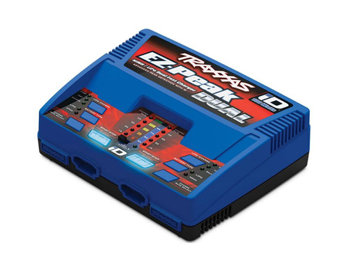 TRX2972G - DUAL EZ-Peak Plus 2x4-Amp NiMH_Lipo Schnell-Lader (mit iD) Traxxas TRX2972G TRX2972G - DUAL EZ-Peak Plus 2x4-Amp NiMH_Lipo Schnell-Lader (mit iD) Traxxas TRX2972G
