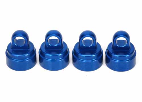 TRX3767A - Ultra Shocks Daempferkappen (4) Alu blau eloxiert Traxxas TRX3767A TRX3767A - Ultra Shocks Daempferkappen (4) Alu blau eloxiert Traxxas TRX3767A