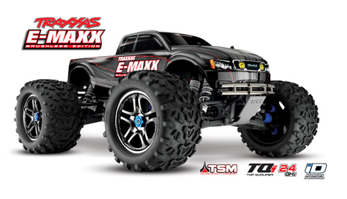 TRX39087-3 - E-MAXX BL 1:10 4WD TSM ID RTR inkl. Akku_Lader Traxxas TRX39087-3 TRX39087-3 - E-MAXX BL 1:10 4WD TSM ID RTR inkl. Akku_Lader Traxxas TRX39087-3