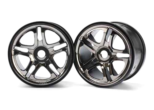 TRX5172A - Felge SS Split Spoke (3.8) blackchrome (2) 17mm Traxxas TRX5172A TRX5172A - Felge SS Split Spoke (3.8) blackchrome (2) 17mm Traxxas TRX5172A