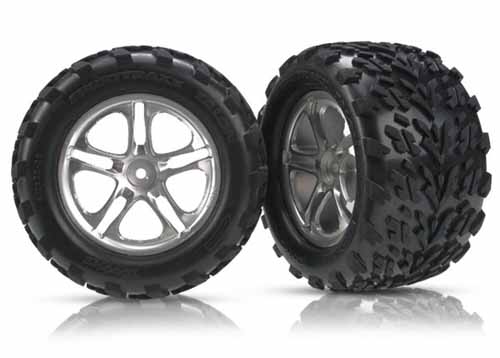 TRX5174A - Raeder komplett. Reifen Talon_Felge SS matt-chrom (2) Traxxas TRX5174A TRX5174A - Raeder komplett. Reifen Talon_Felge SS matt-chrom (2) Traxxas TRX5174A