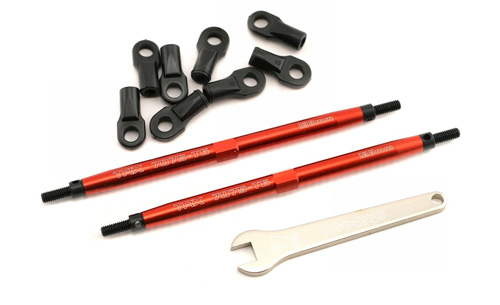 TRX5338R - Spurstange li_re Aluminium 128mm rot eloxiert (2) Traxxas TRX5338R TRX5338R - Spurstange li_re Aluminium 128mm rot eloxiert (2) Traxxas TRX5338R