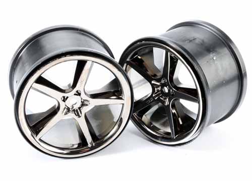 TRX5372A - Felge Gemini (3.8) blackchrome (2) Traxxas TRX5372A TRX5372A - Felge Gemini (3.8) blackchrome (2) Traxxas TRX5372A