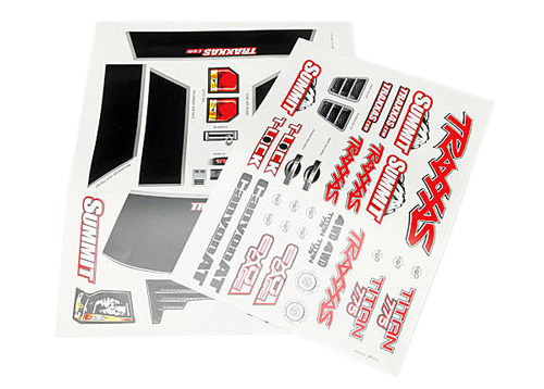 TRX5615 - Dekorbogen Summit Traxxas TRX5615 TRX5615 - Dekorbogen Summit Traxxas TRX5615