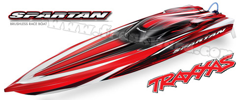 TRX57076-4 - Spartan Brushless Race Boat 36 VXL TSM - RTR Traxxas TRX57076-4 TRX57076-4 - Spartan Brushless Race Boat 36 VXL TSM - RTR Traxxas TRX57076-4