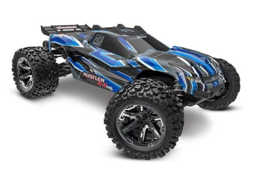 TRX67376-4-BLUE - TRAXXAS Rustler 4x4 VXL HD blau 1_10 Stadium-Truck RTR TRX67376-4-BLUE TRX67376-4-BLUE - TRAXXAS Rustler 4x4 VXL HD blau 1_10 Stadium-Truck RTR TRX67376-4-BLUE
