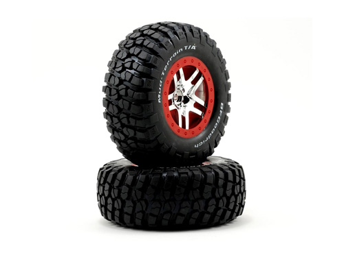 TRX6873R - Raeder (2) Reifen BFG Mud T_A KM2. Felge SCT Split-spoke bedl Traxxas TRX6873R TRX6873R - Raeder (2) Reifen BFG Mud T_A KM2. Felge SCT Split-spoke bedl Traxxas TRX6873R