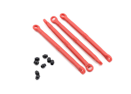 TRX7138 - Spurstangen v_h rot (molded) - 1:16 E-Revo Traxxas TRX7138 TRX7138 - Spurstangen v_h rot (molded) - 1:16 E-Revo Traxxas TRX7138