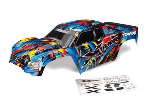 TRX7711T - Karosserie X-MAXX lackiert (Rock n Roll) Traxxas TRX7711T TRX7711T - Karosserie X-MAXX lackiert (Rock n Roll) Traxxas TRX7711T