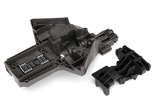TRX7727X - Bulkhead. rear (upper & lower). center differential Traxxas TRX7727X TRX7727X - Bulkhead. rear (upper & lower). center differential Traxxas TRX7727X