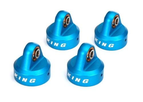 TRX8457 - Daempfer-Kappen King Alu blau (4) Traxxas TRX8457 TRX8457 - Daempfer-Kappen King Alu blau (4) Traxxas TRX8457