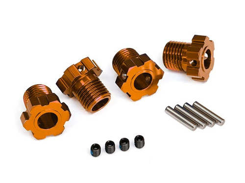 TRX8654A - Radmitnehmer 17mm splined orange eloxiert (4 Stk.) Traxxas TRX8654A TRX8654A - Radmitnehmer 17mm splined orange eloxiert (4 Stk.) Traxxas TRX8654A