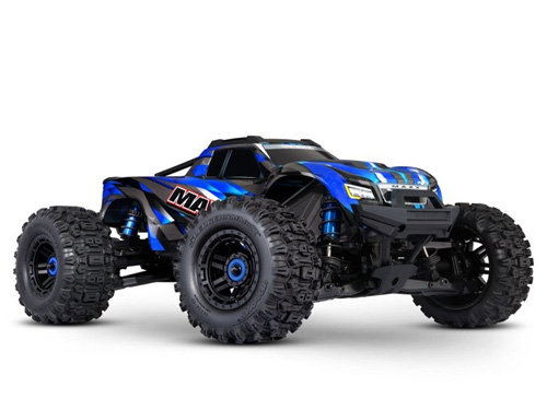 TRX89086-4BLUE - Wide-MAXX Monstertruck 1:10 4WD VXL-4S blau (ohne Akku_Lader) Traxxas TRX89086-4BLUE