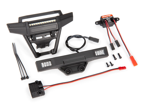 TRX9095 - HOSS Lichter Set komplett inkl. Powersupply fuer 9011 Karo Traxxas TRX9095