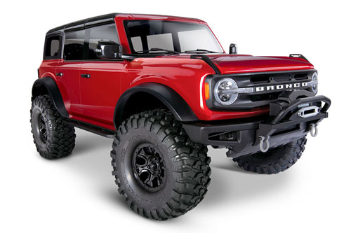 TRX92076-4RED - TRX-4 Ford Bronco 4x4 Trail Crawler rot 1:10 - RTR Traxxas TRX92076-4RED