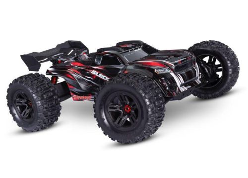 TRX95096-4-RED - TRAXXAS SLEDGE 4x4 belted rot 1_8 Monster-Truck RTR TRX95096-4-RED