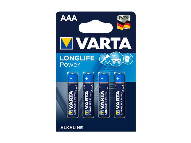 V4903 - Varta Longlife Power 4903 LR03 AAA 4er Blister V4903