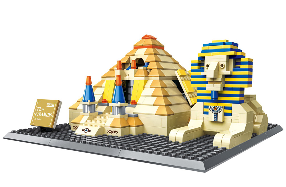 W4210 - Pyramiden von Gizeh (643 Teile) Wange W4210