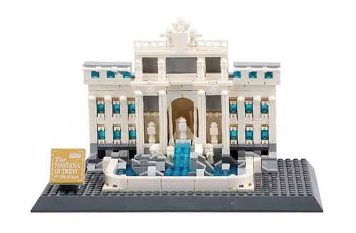 W4212 - Trevi Brunnen in Rom (688 Teile) Wange W4212 W4212 - Trevi Brunnen in Rom (688 Teile) Wange W4212